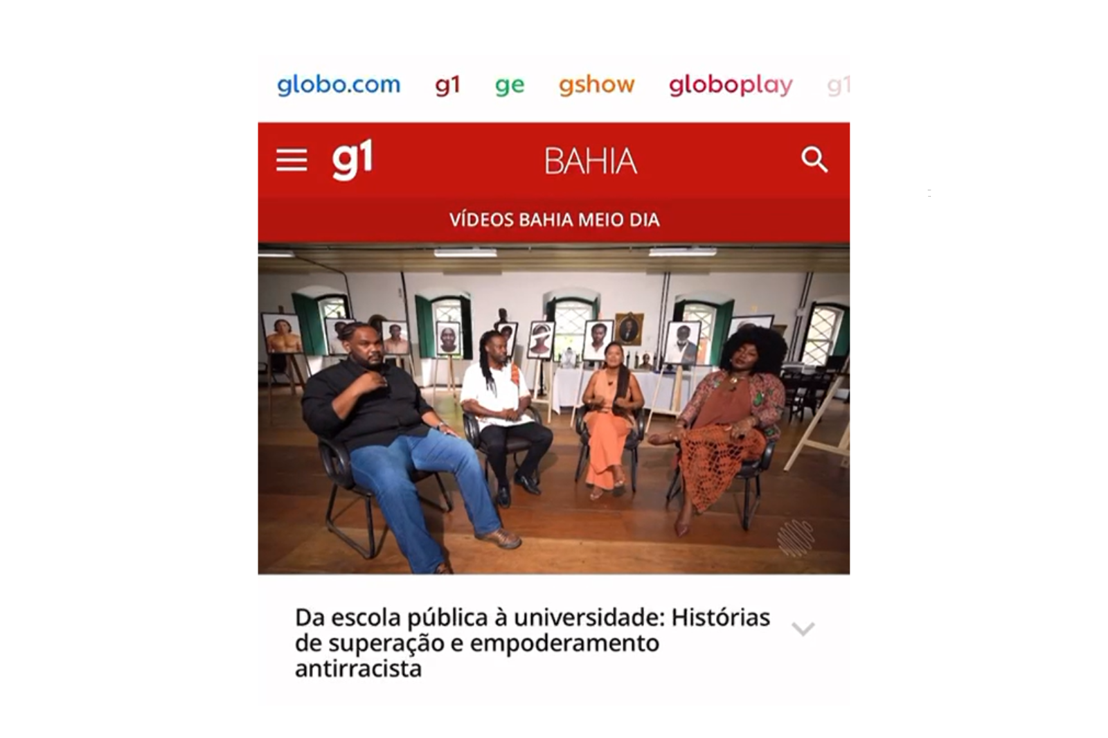 Biko é citada como referência em reportagem especial da TV Bahia